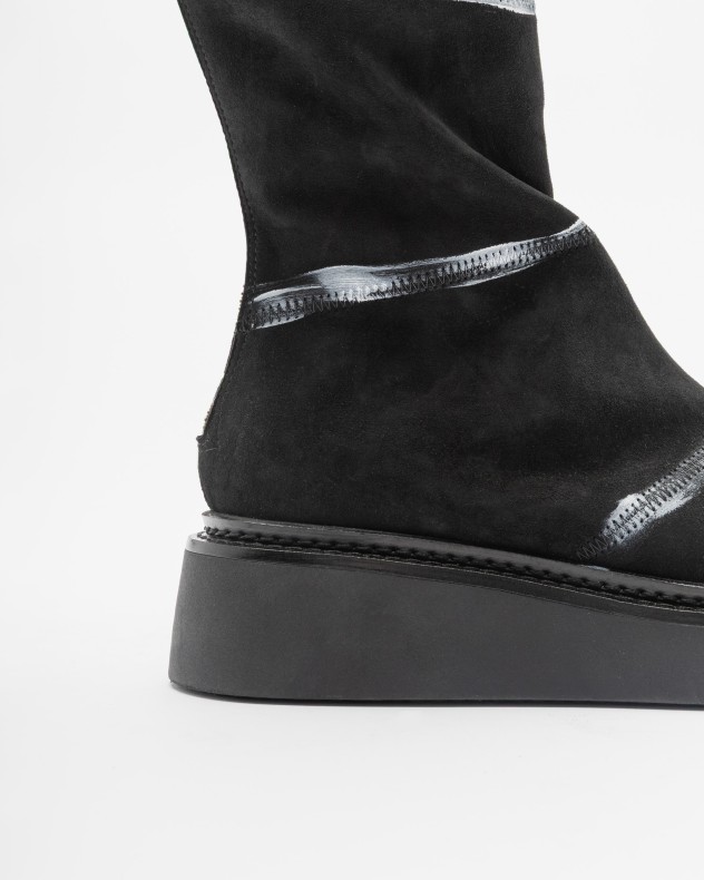 Hohe Stiefel Papucei