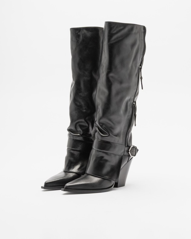 Botas de cano alto Elena Iachi