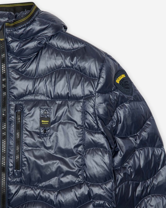 Steppjacke Blauer