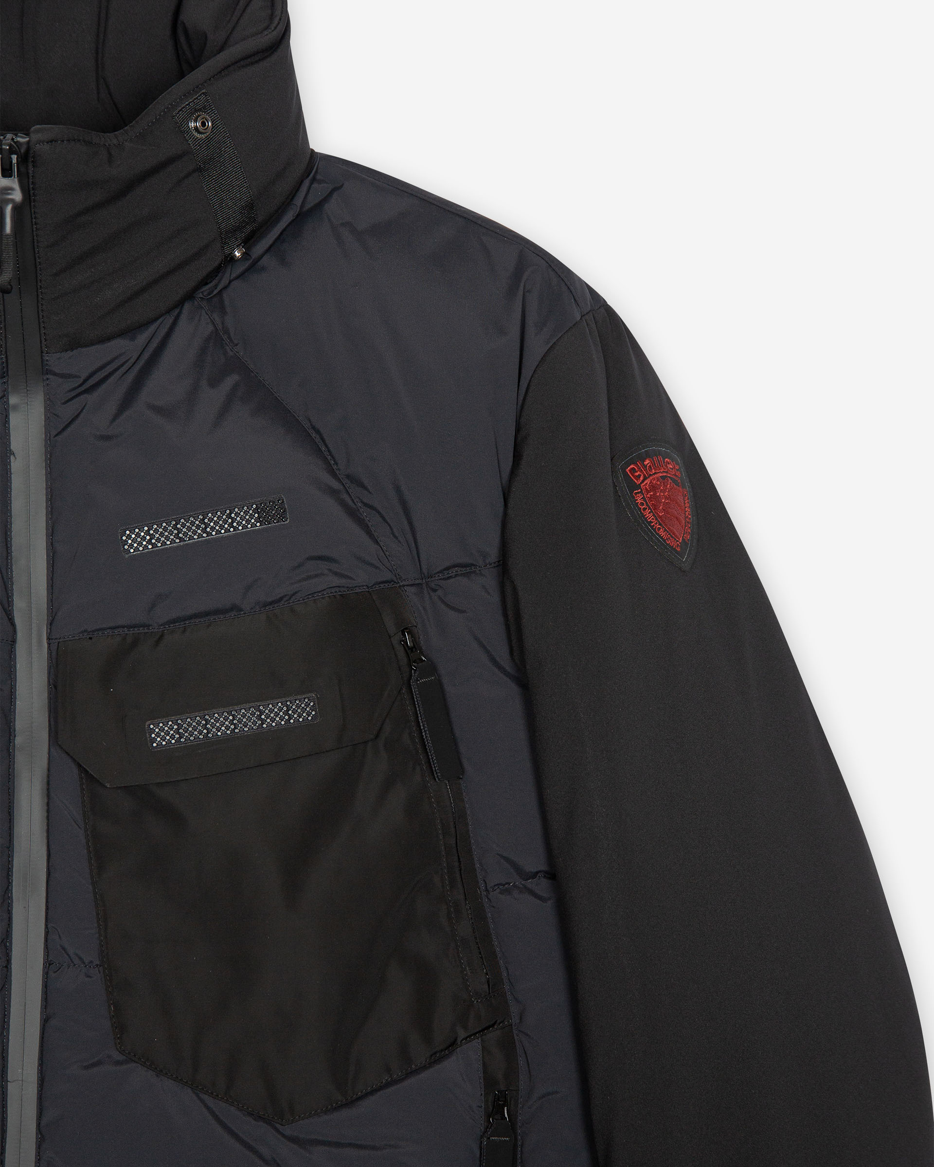 Blauer Puffer jacket