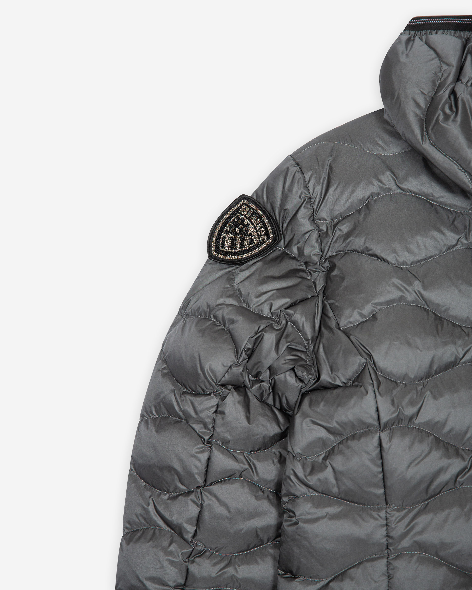 Blauer Puffer jacket