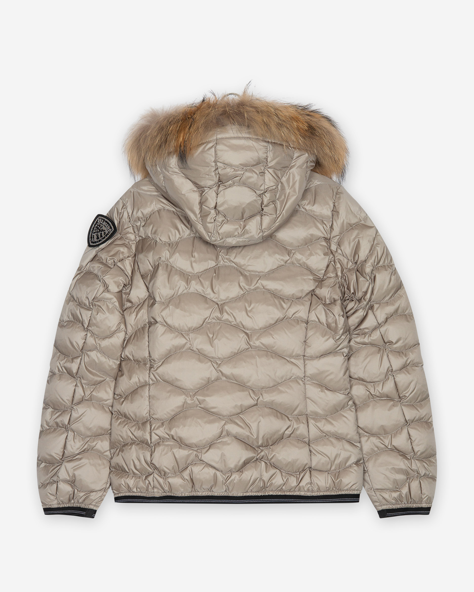 Blauer Puffer jacket