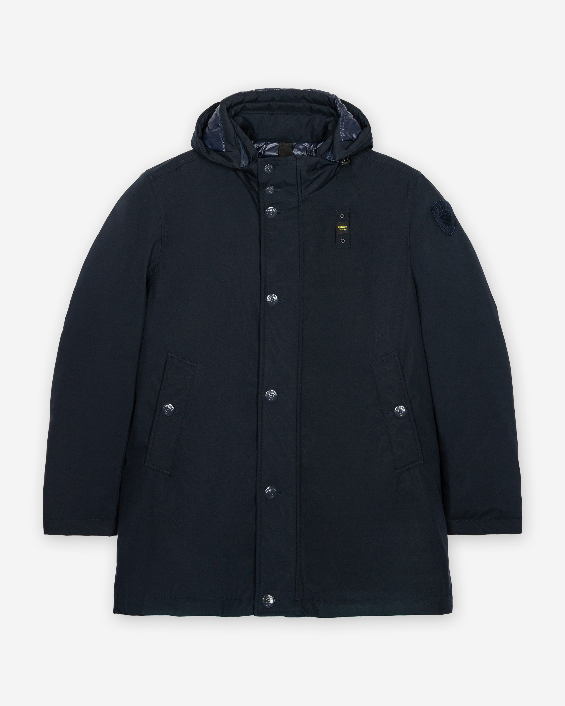 Blauer Coat