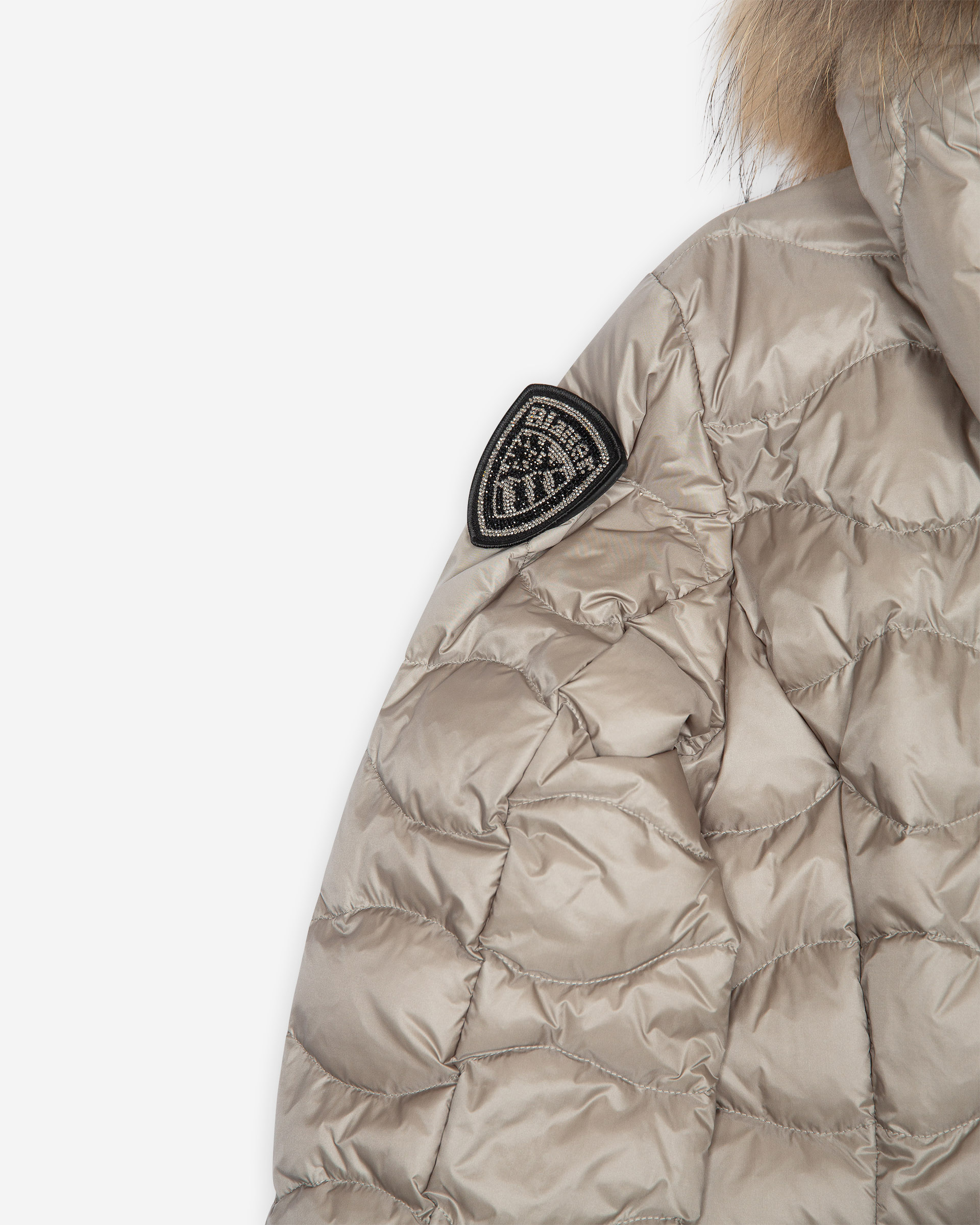 Blauer Puffer jacket