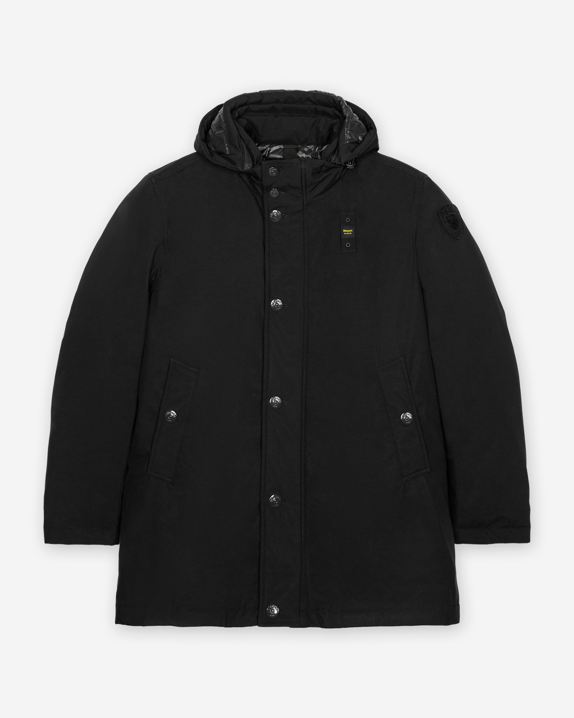 Blauer Coat