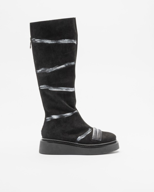 Hohe Stiefel Papucei