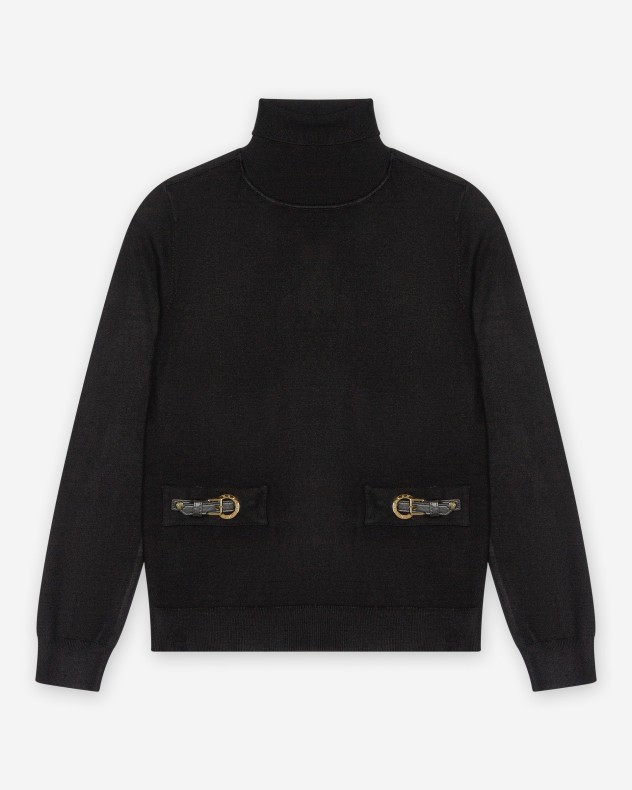 Felpa di colletti alto Relish