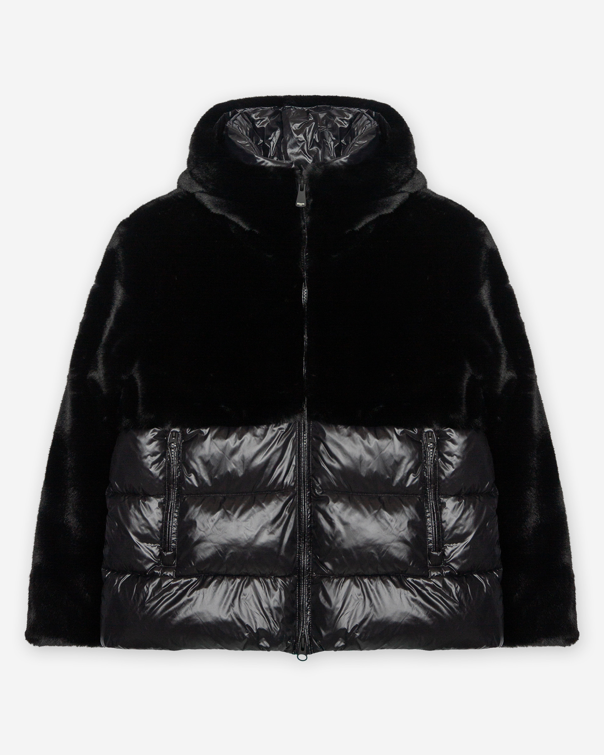 Blauer Puffer jacket