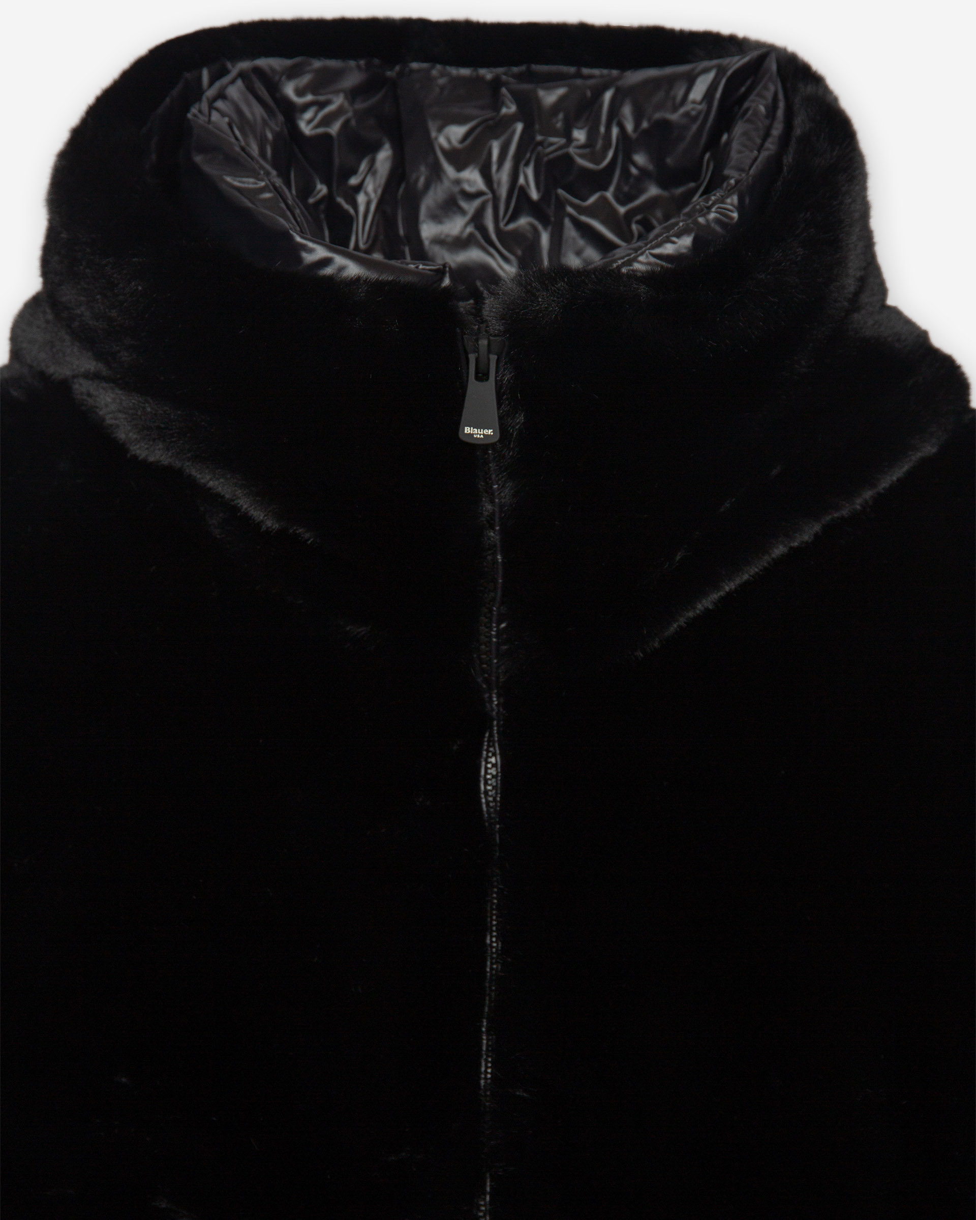 Blauer Puffer jacket