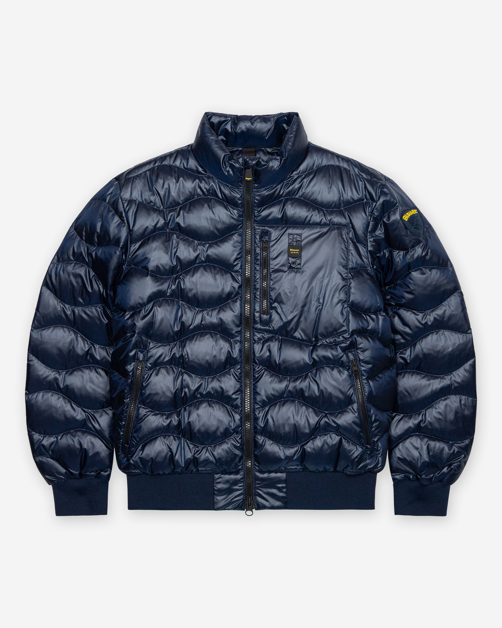 Steppjacke Blauer
