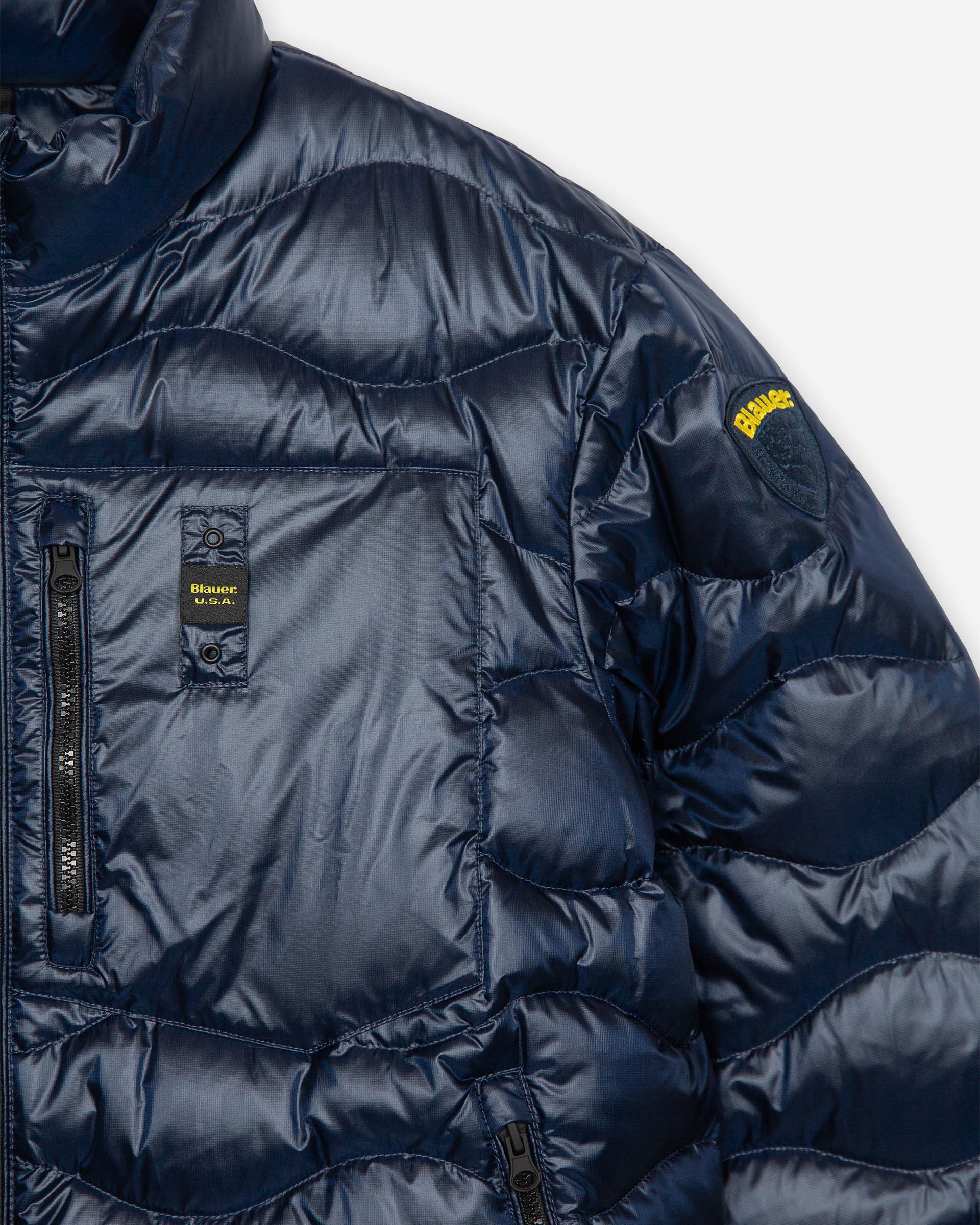 Steppjacke Blauer