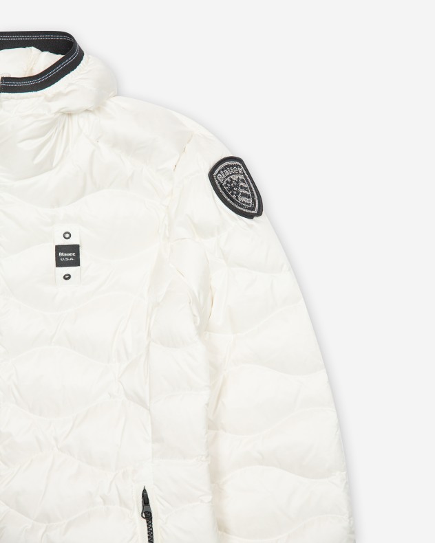 Blauer Puffer jacket