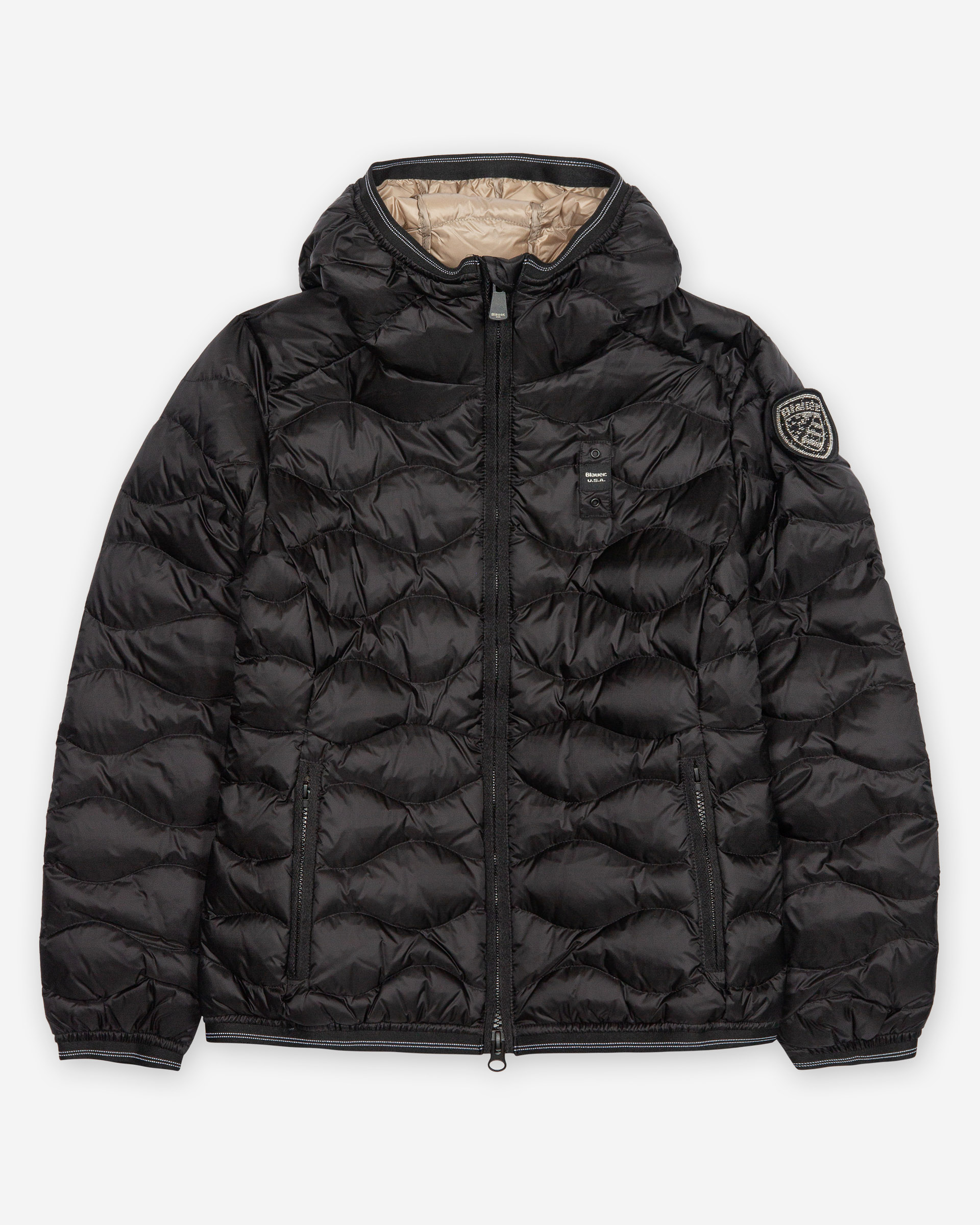 Blauer Puffer jacket