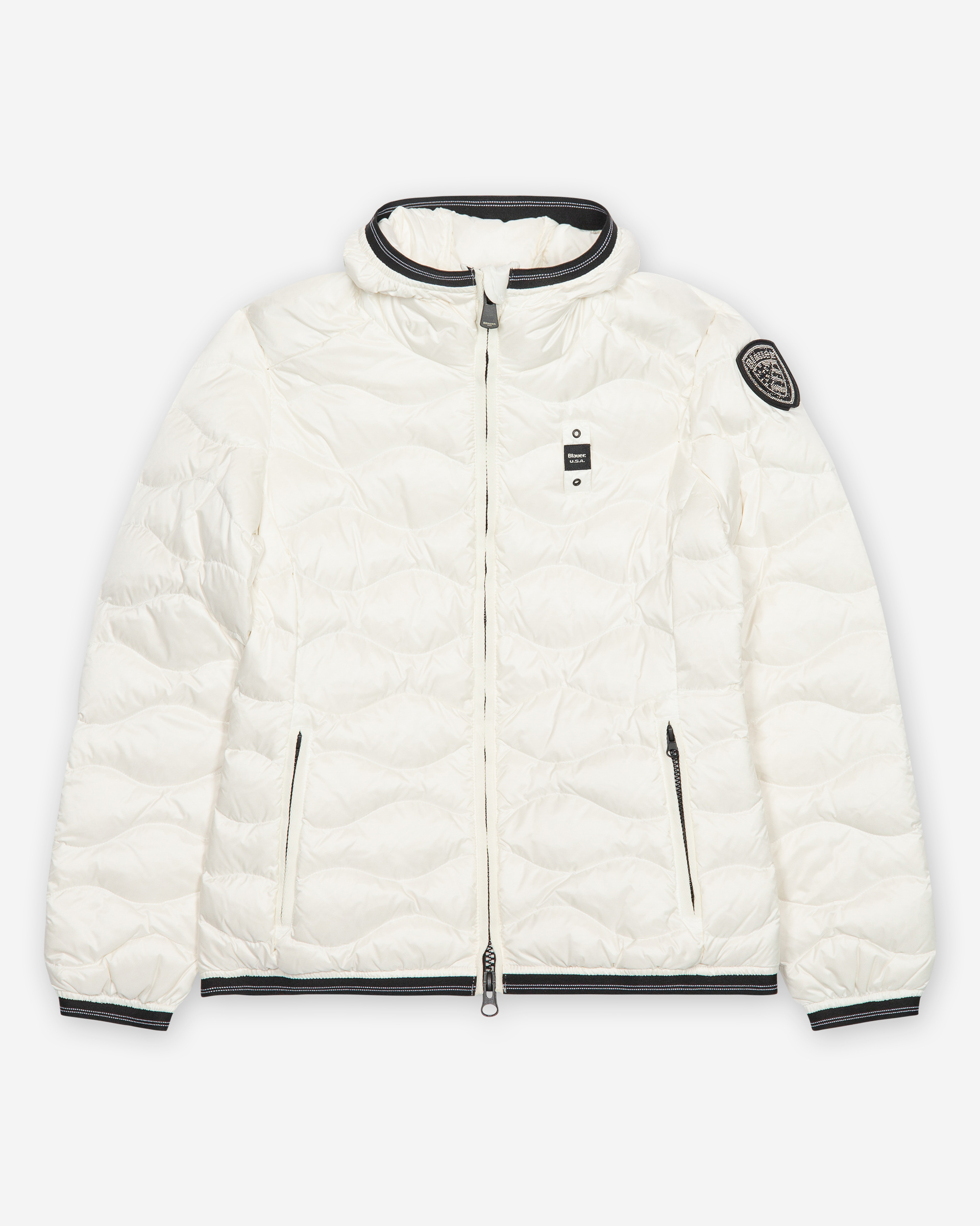 Blauer Puffer jacket