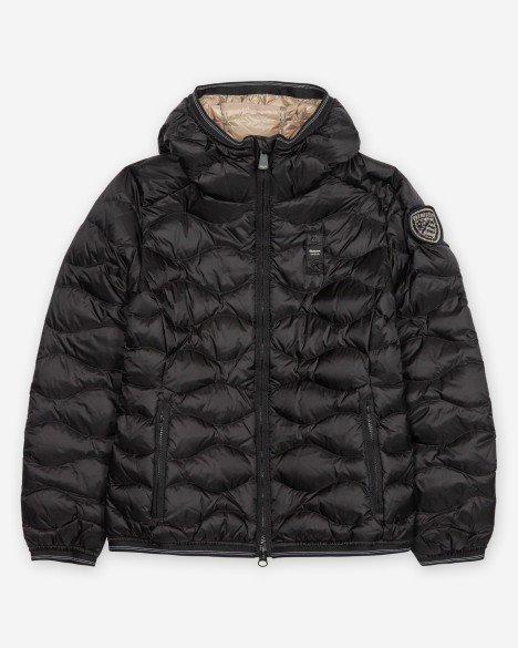 Blauer Puffer jacket