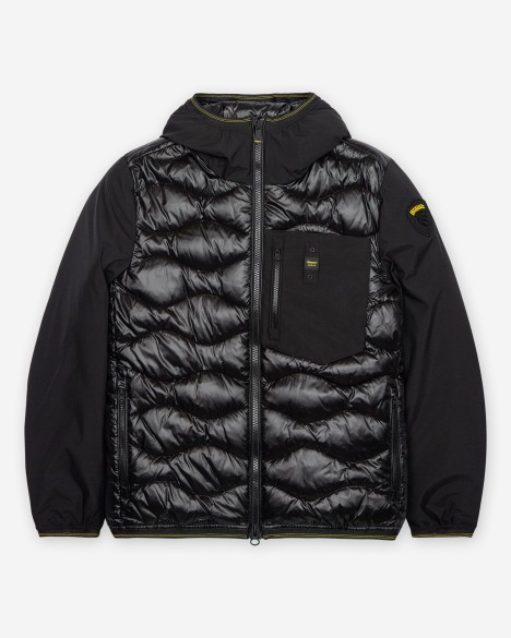 Blauer Puffer jacket
