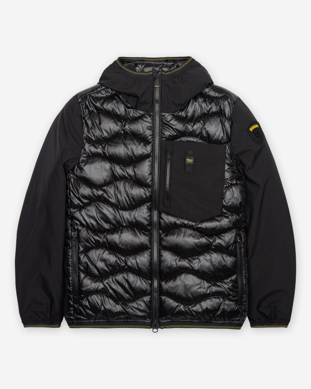 Blauer Puffer jacket