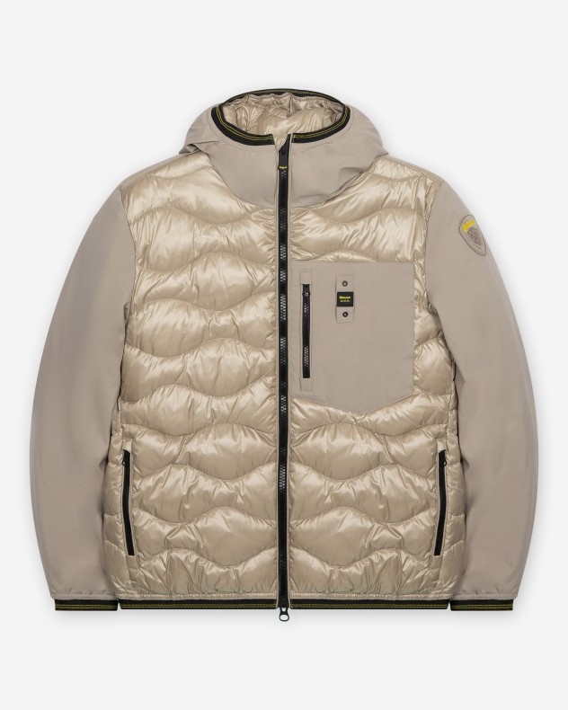 Blauer Puffer jacket