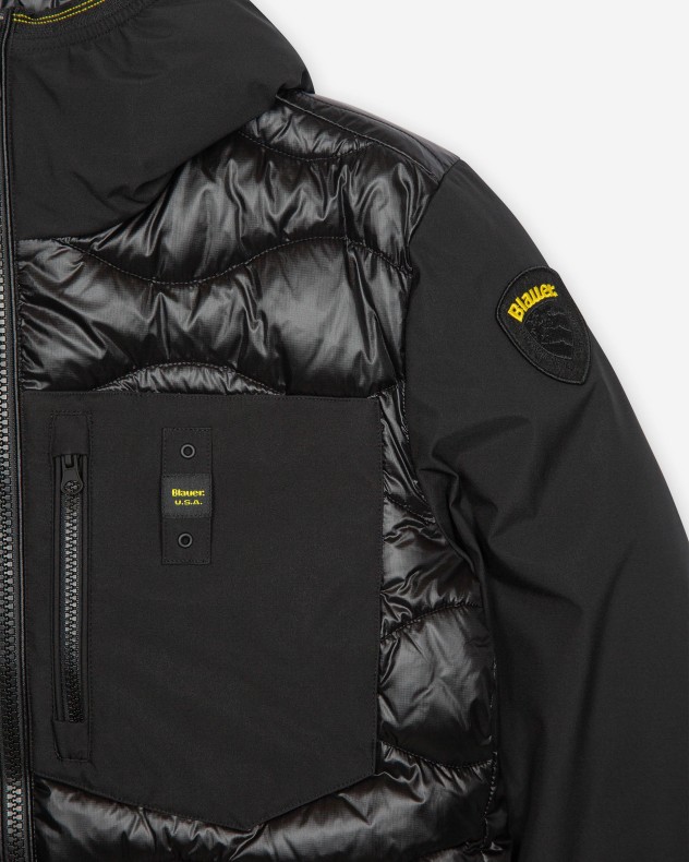 Blauer Puffer jacket