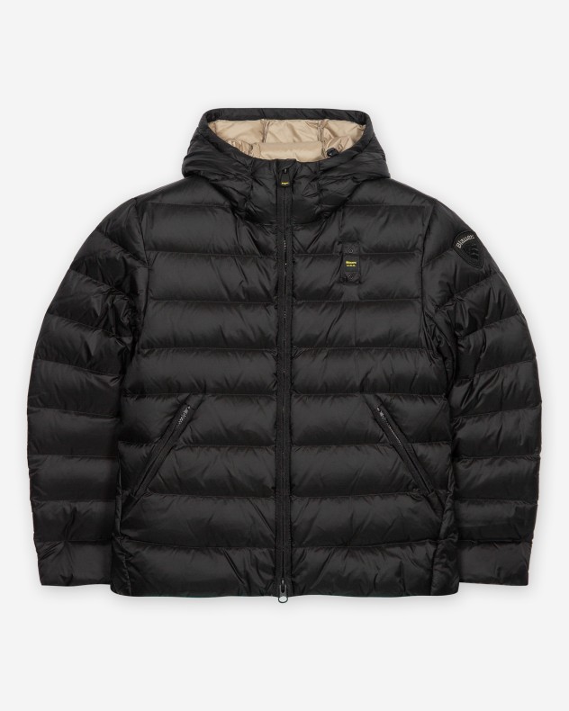 Blauer Puffer jacket