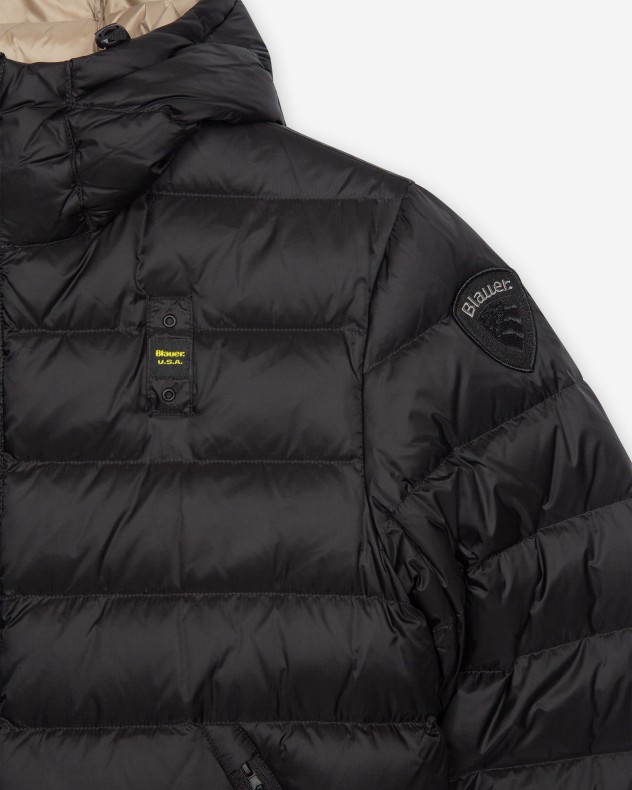 Blauer Puffer jacket