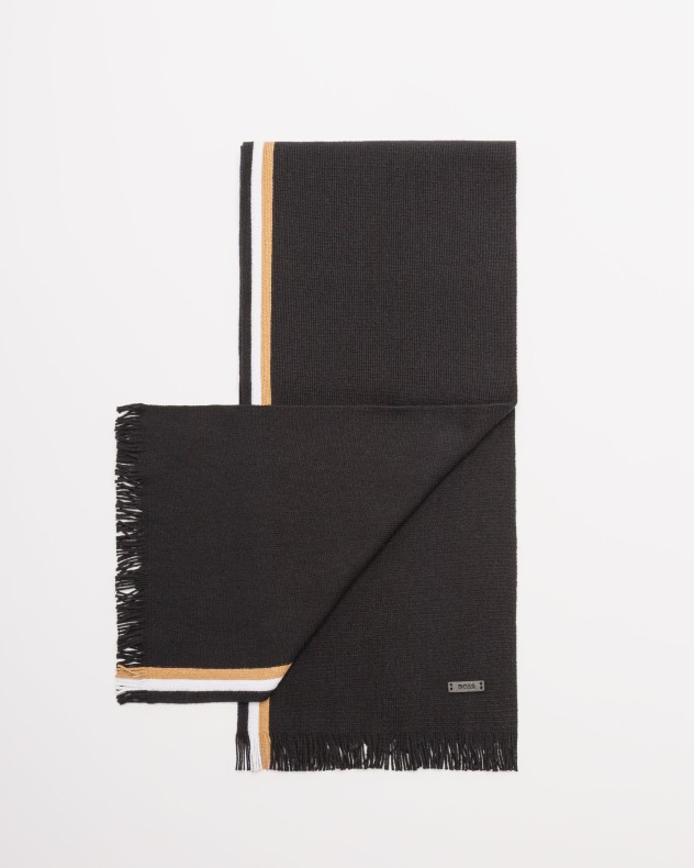 Conjunto de gorro + cachecol Boss