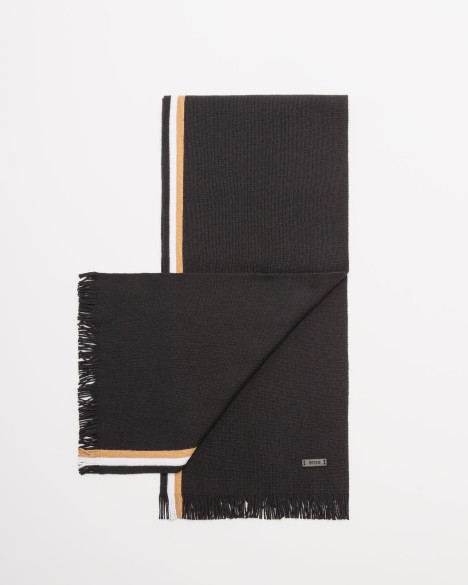 Conjunto de gorro + cachecol Boss