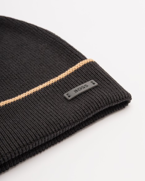 Conjunto de gorro + cachecol Boss