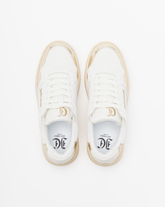 Baskettes blanches Just Cavalli