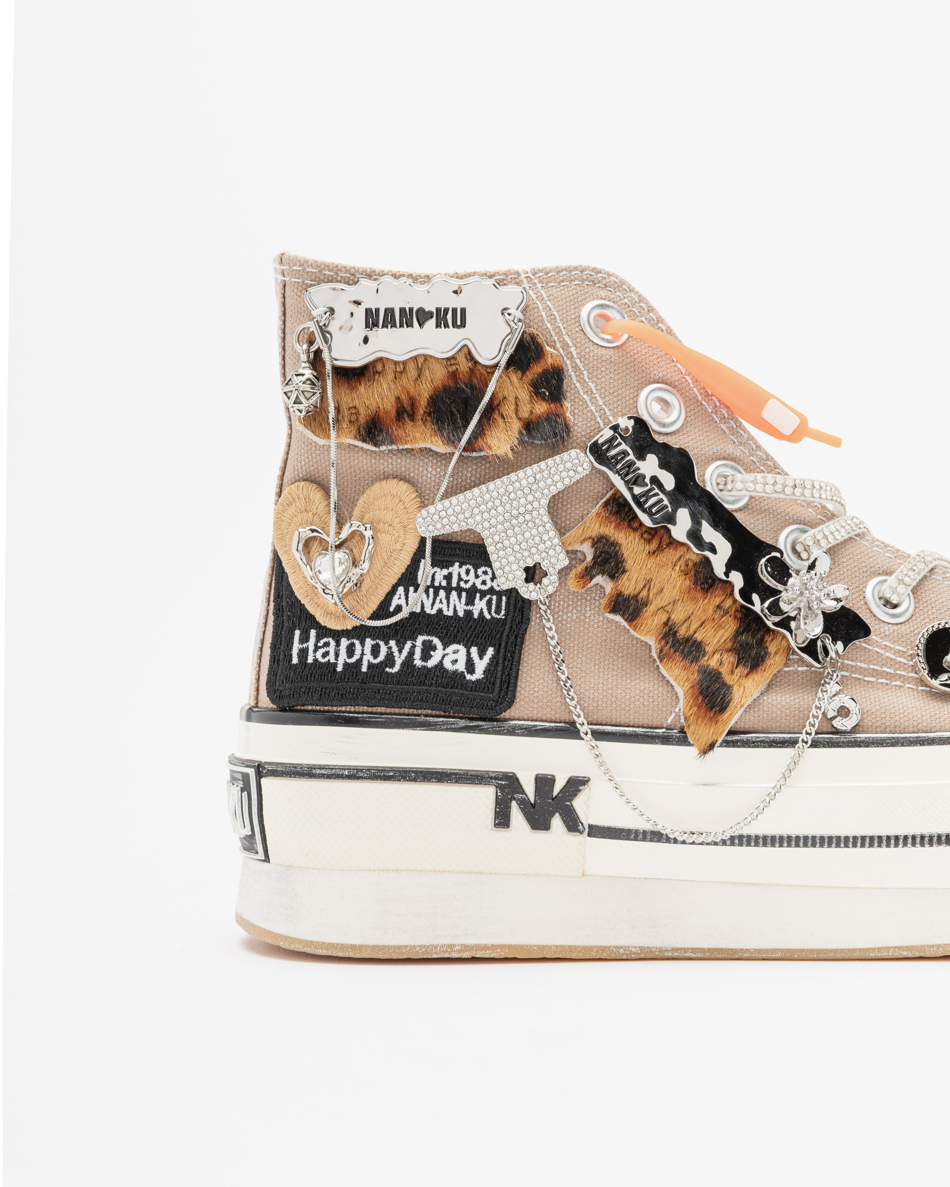 Zapatillas de caña alta Nan-Ku Couture