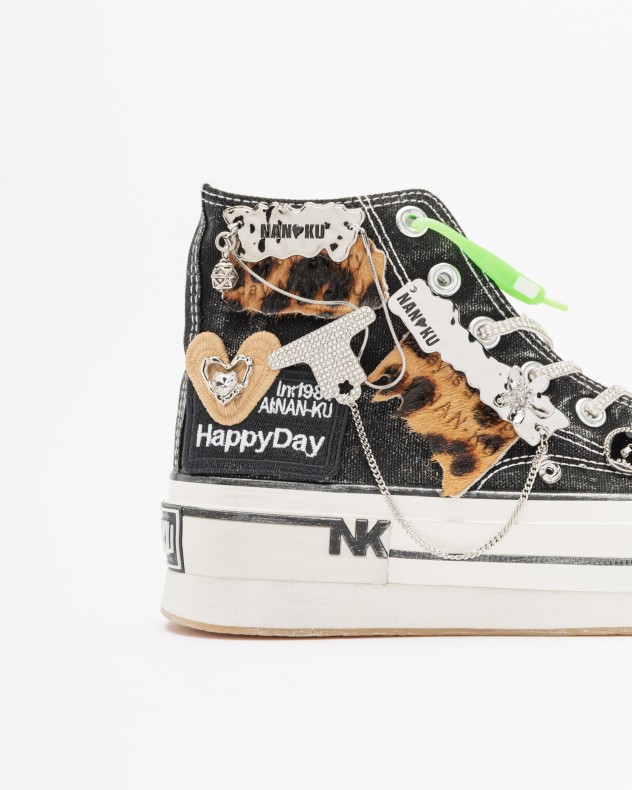 High-Top-Sneaker Nan-Ku Couture
