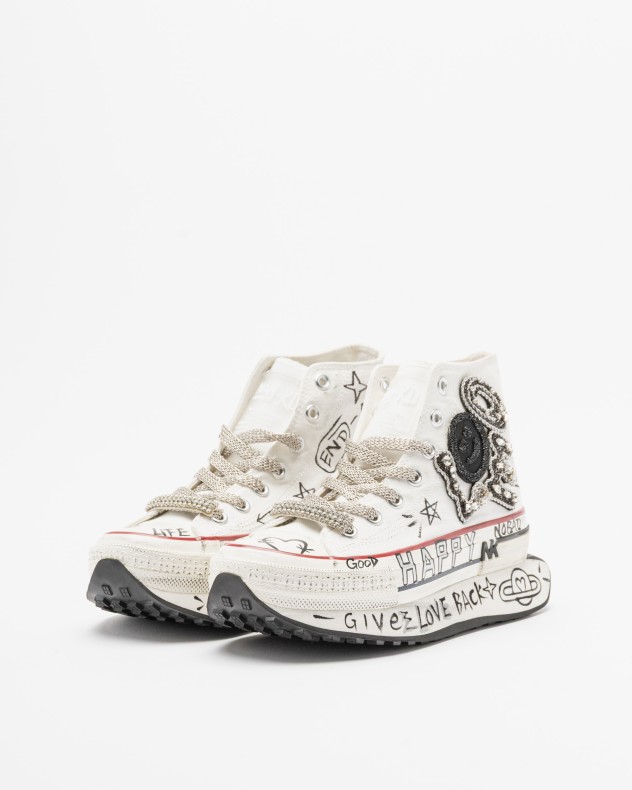 Baskets compenses Nan-Ku Couture