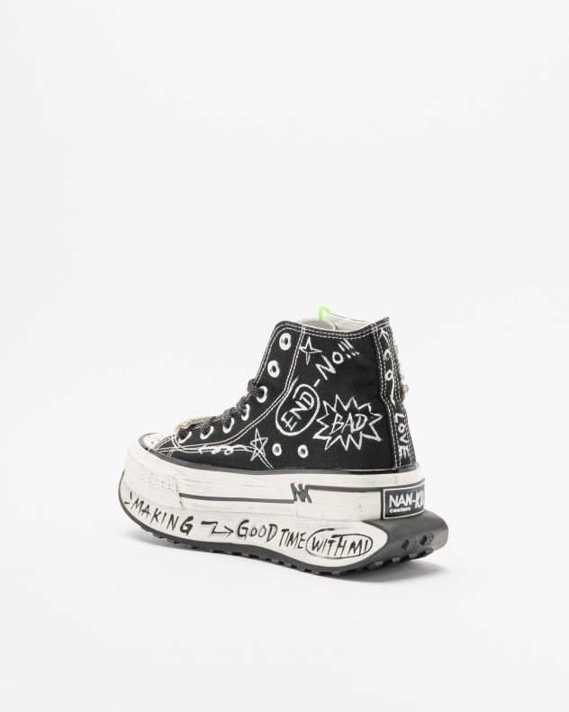 Baskets compensées Nan-Ku Couture