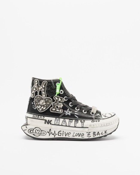 Baskets compensées Nan-Ku Couture Baskets compensées Nan-Ku Couture