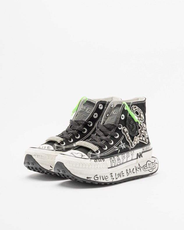 Baskets compensées Nan-Ku Couture