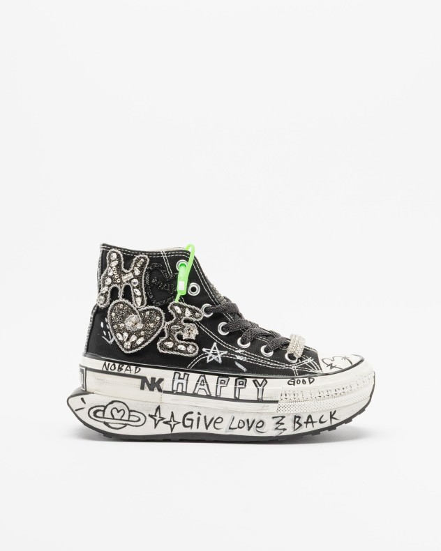 Baskets compensées Nan-Ku Couture