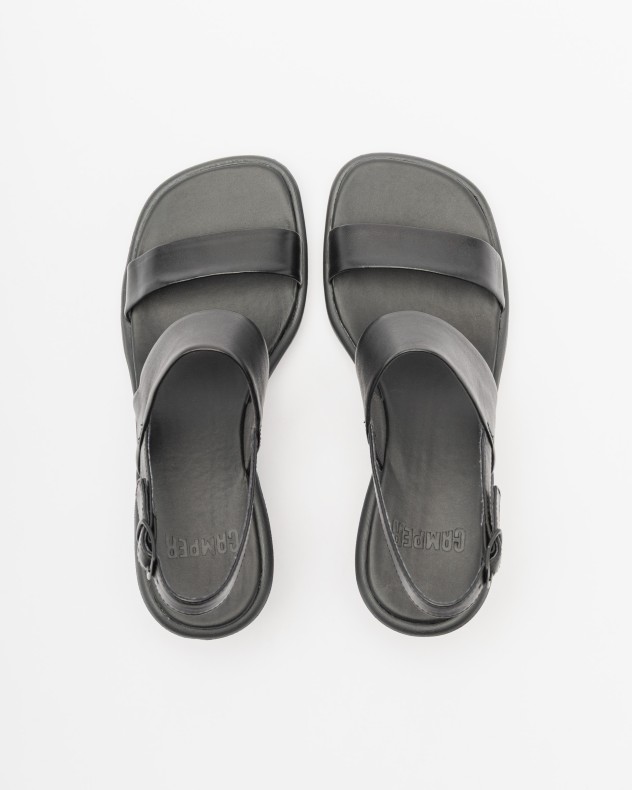 Sandalen met sleehak Camper