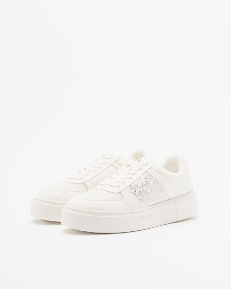 Wei�e Sneakers Armani Exchange