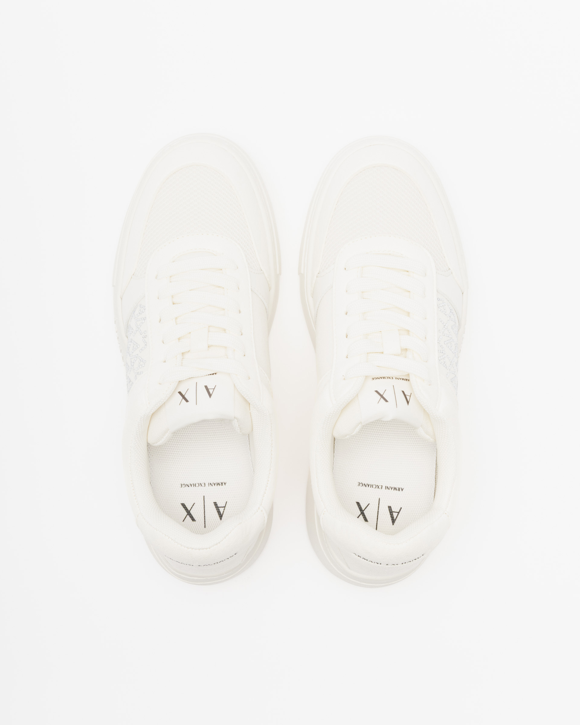 Witte sportschoenen Armani Exchange