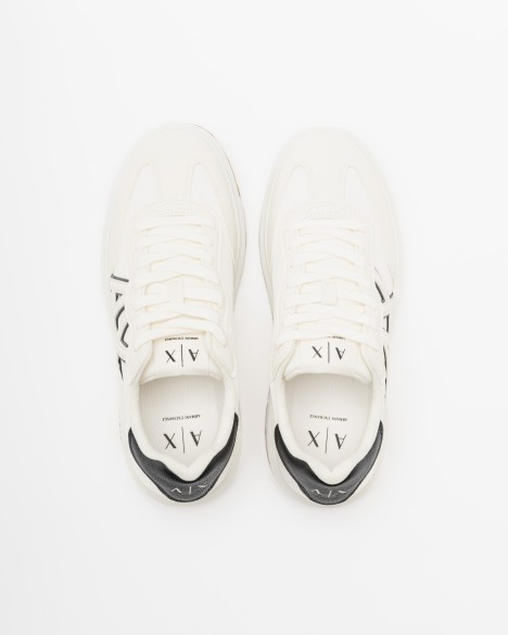 Sapatilhas brancas Armani Exchange