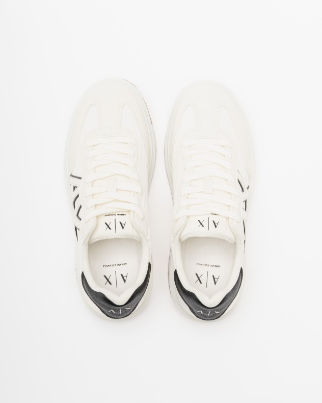 Sapatilhas brancas Armani Exchange