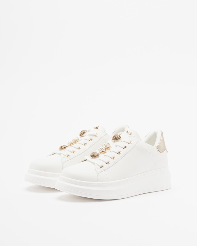 Sapatilhas brancas Ex�