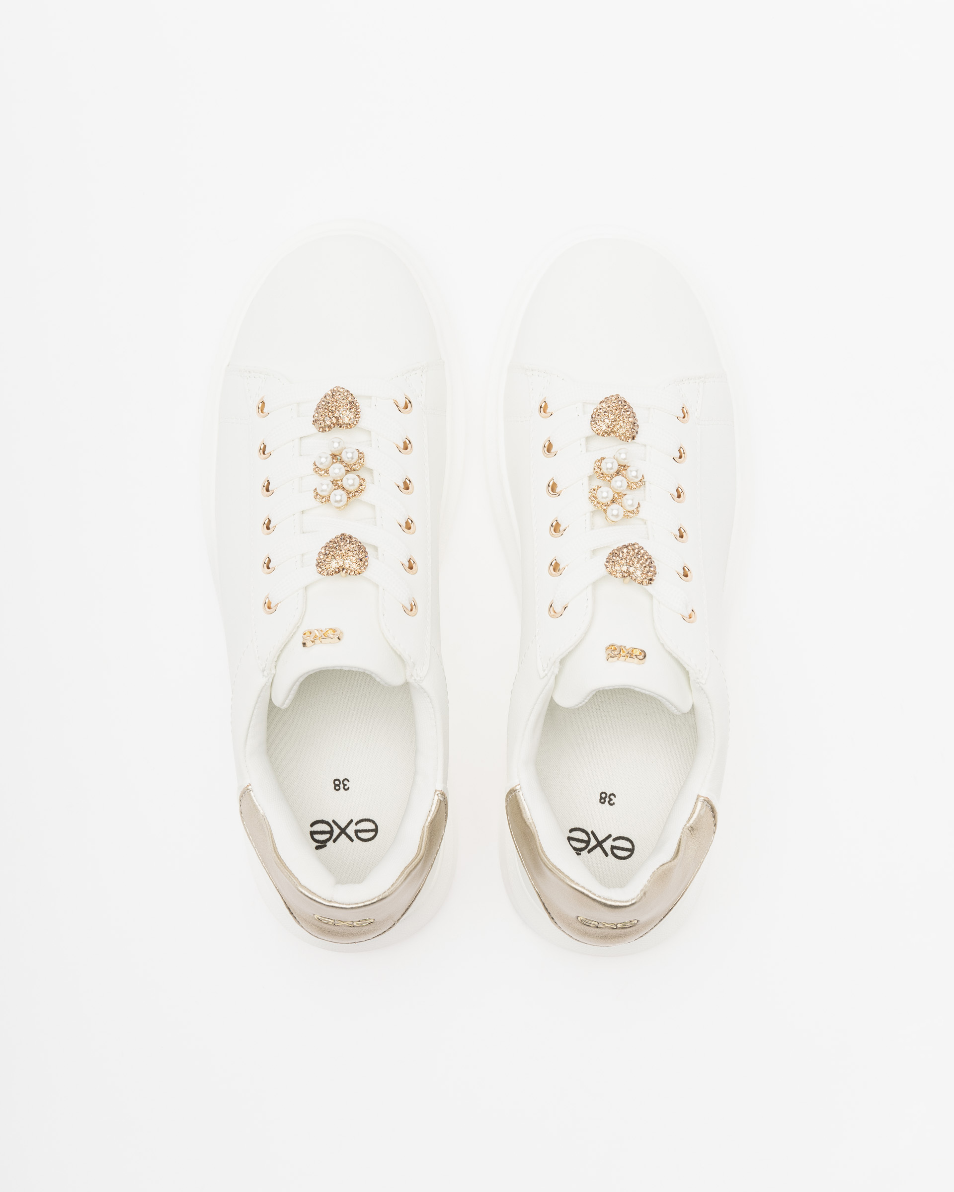 Sapatilhas brancas Exé