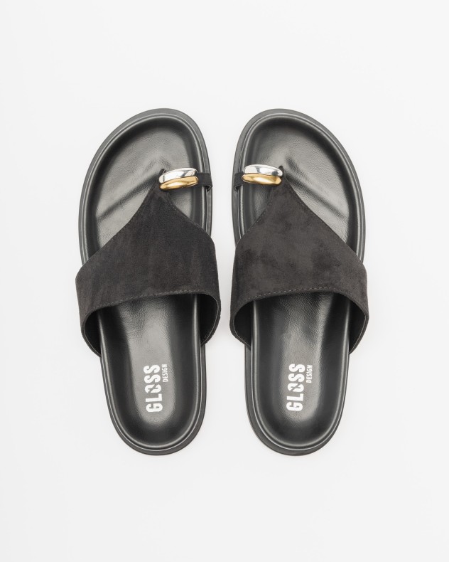 Pantoletten Gloss
