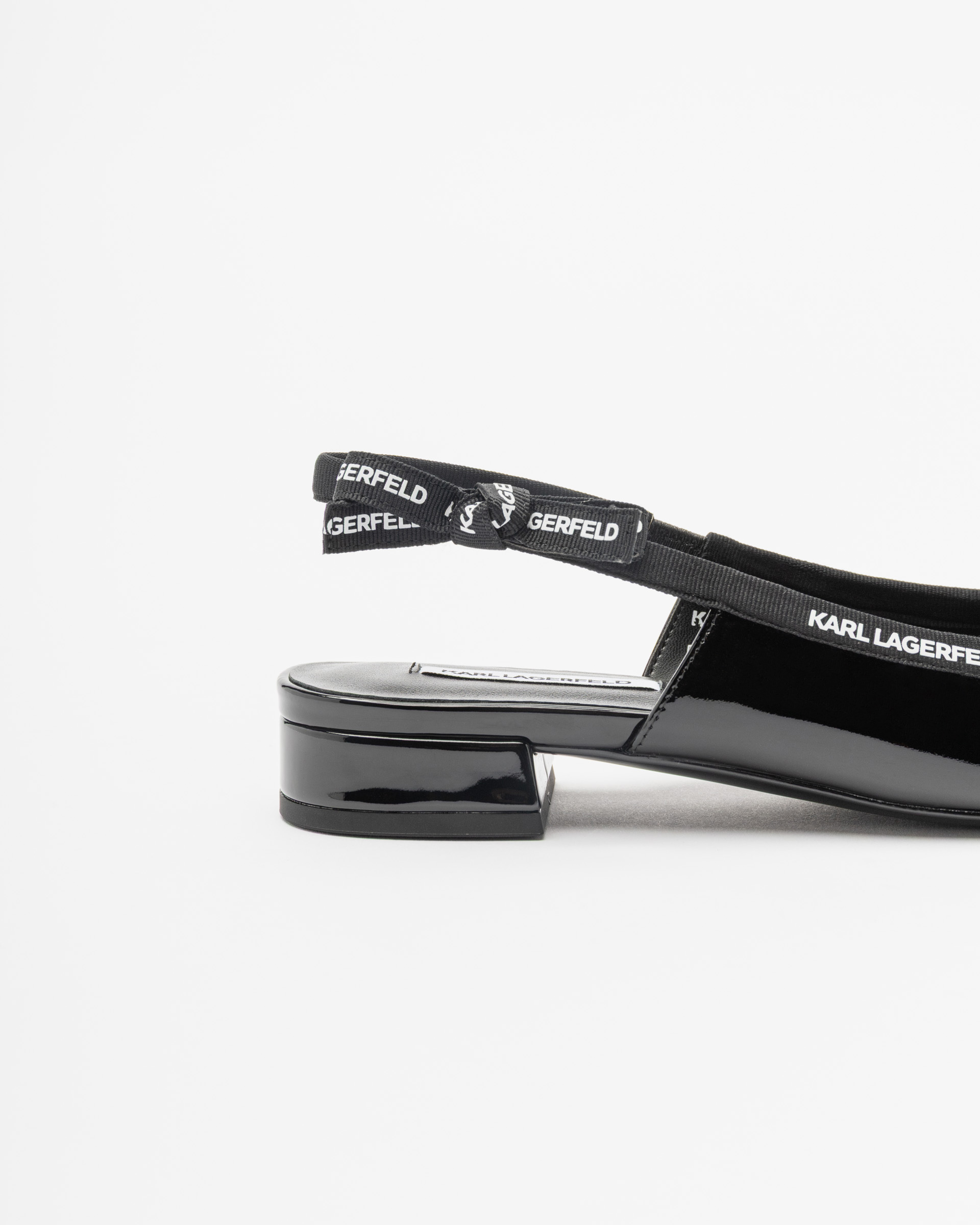 Sapato aberto atrás Karl Lagerfeld