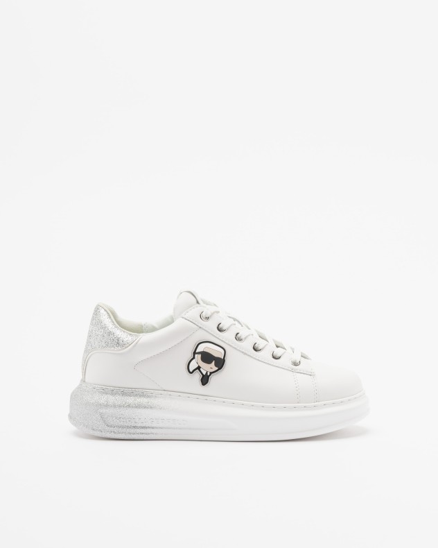 Baskettes blanches Karl Lagerfeld