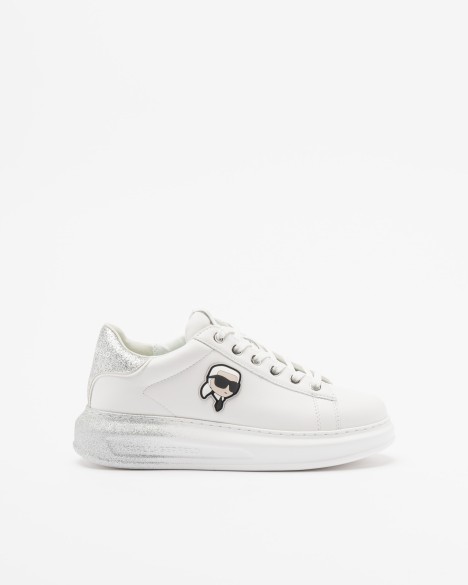 Baskettes blanches Karl Lagerfeld