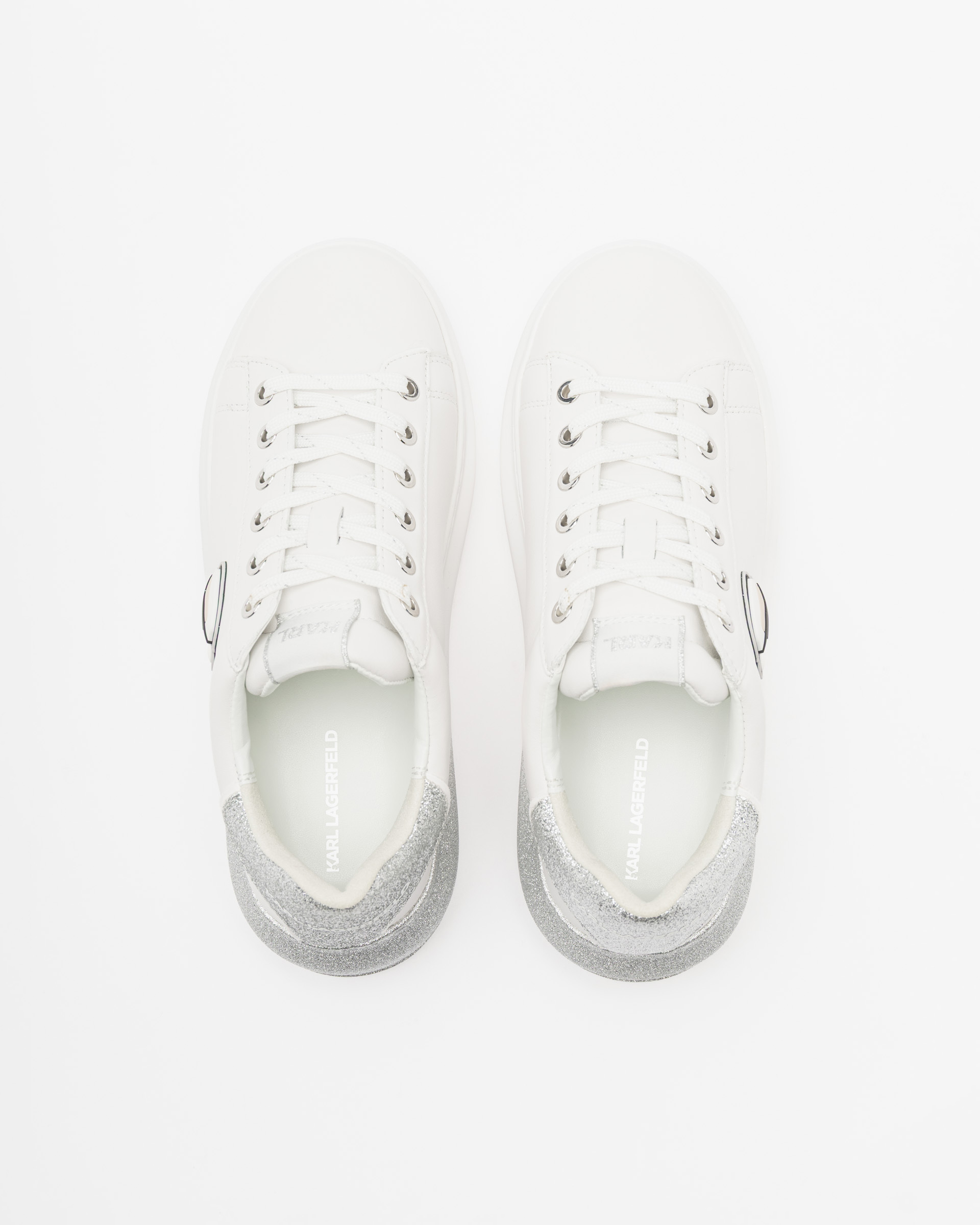 Baskettes blanches Karl Lagerfeld