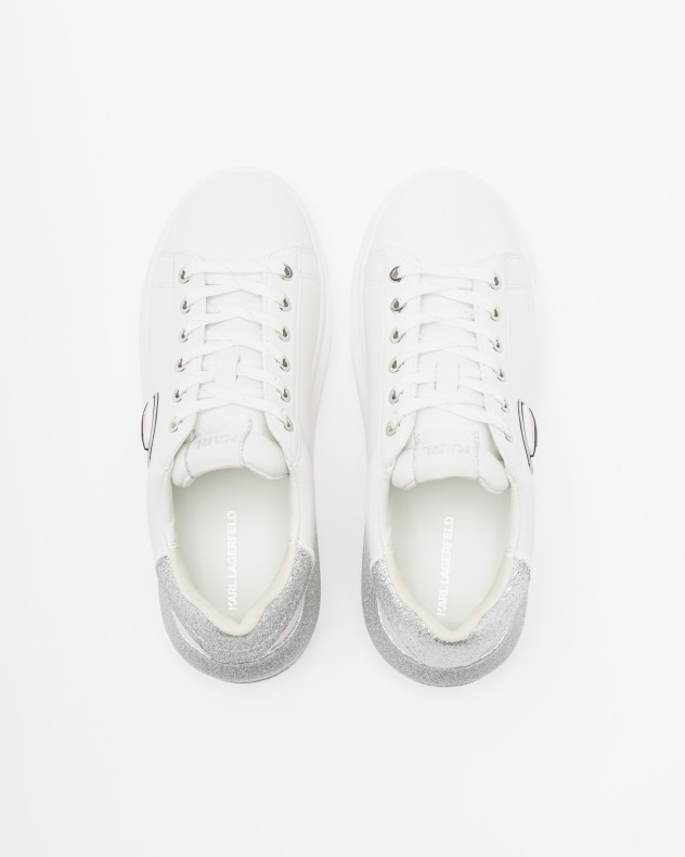 Baskettes blanches Karl Lagerfeld