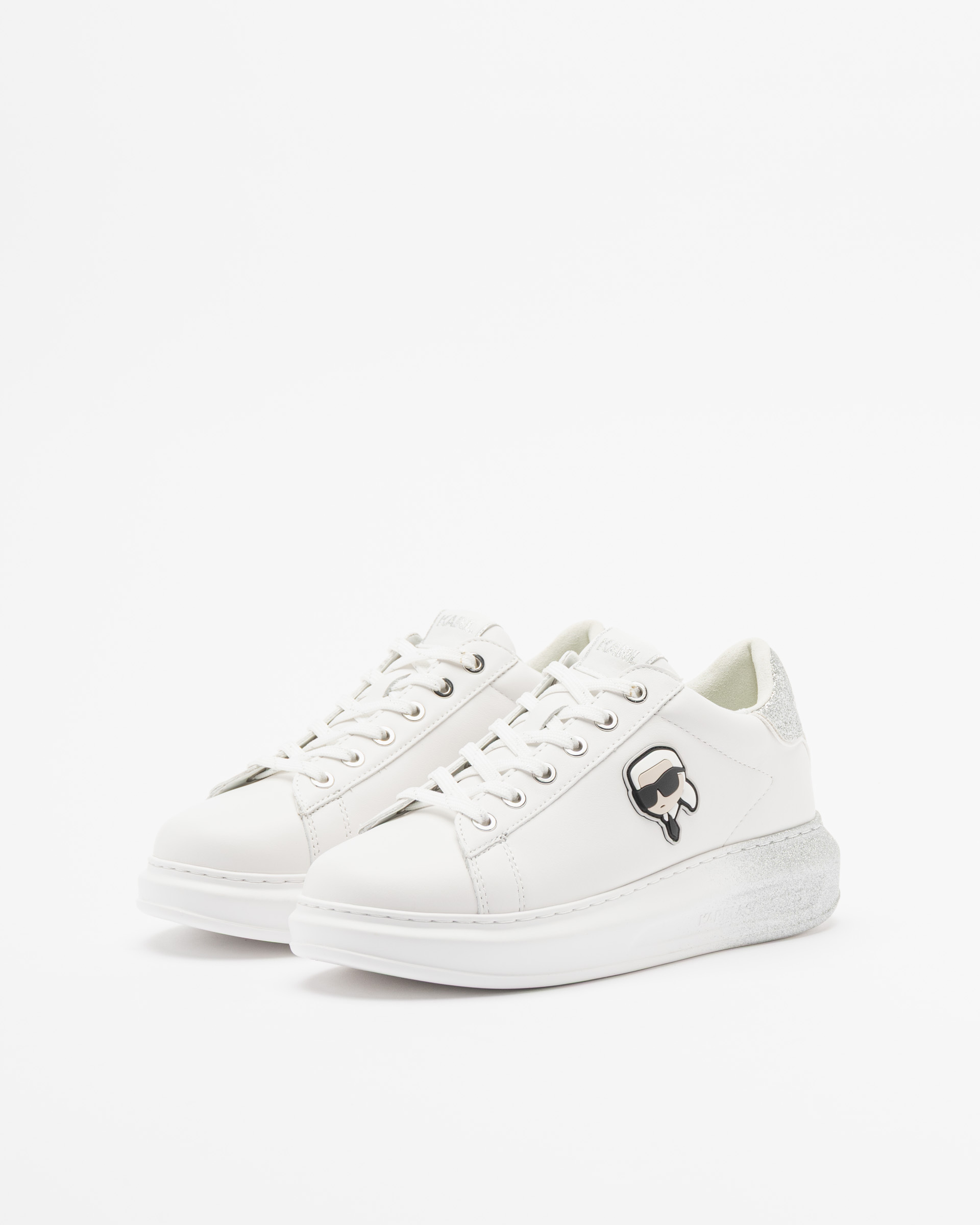 Baskettes blanches Karl Lagerfeld